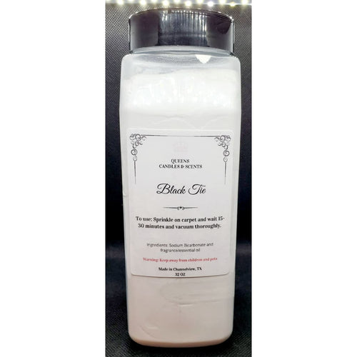32oz. Black Tie Carpet Powder Deodorizer - Carpet Powder