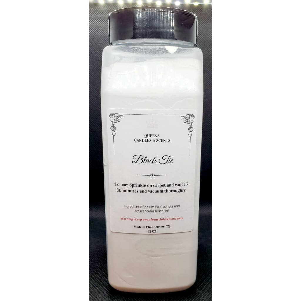 32oz. Black Tie Carpet Powder Deodorizer - Carpet Powder